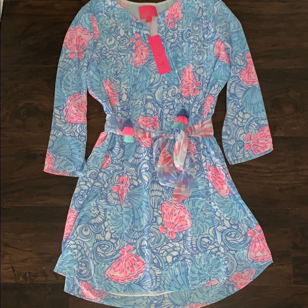 NWT Lilly Pulitzer Raising Shell Marlina Dress M